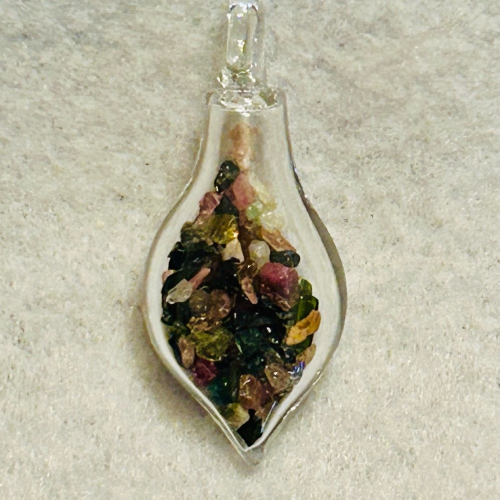 Multicolor Glass Pendant